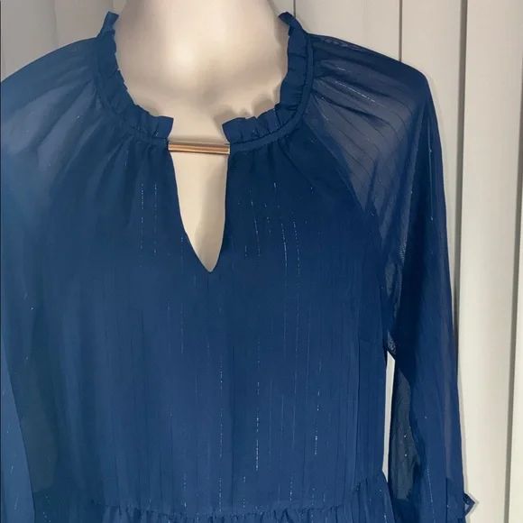 INC International Concepts Navy Blue Dress - Picture 3 of 8